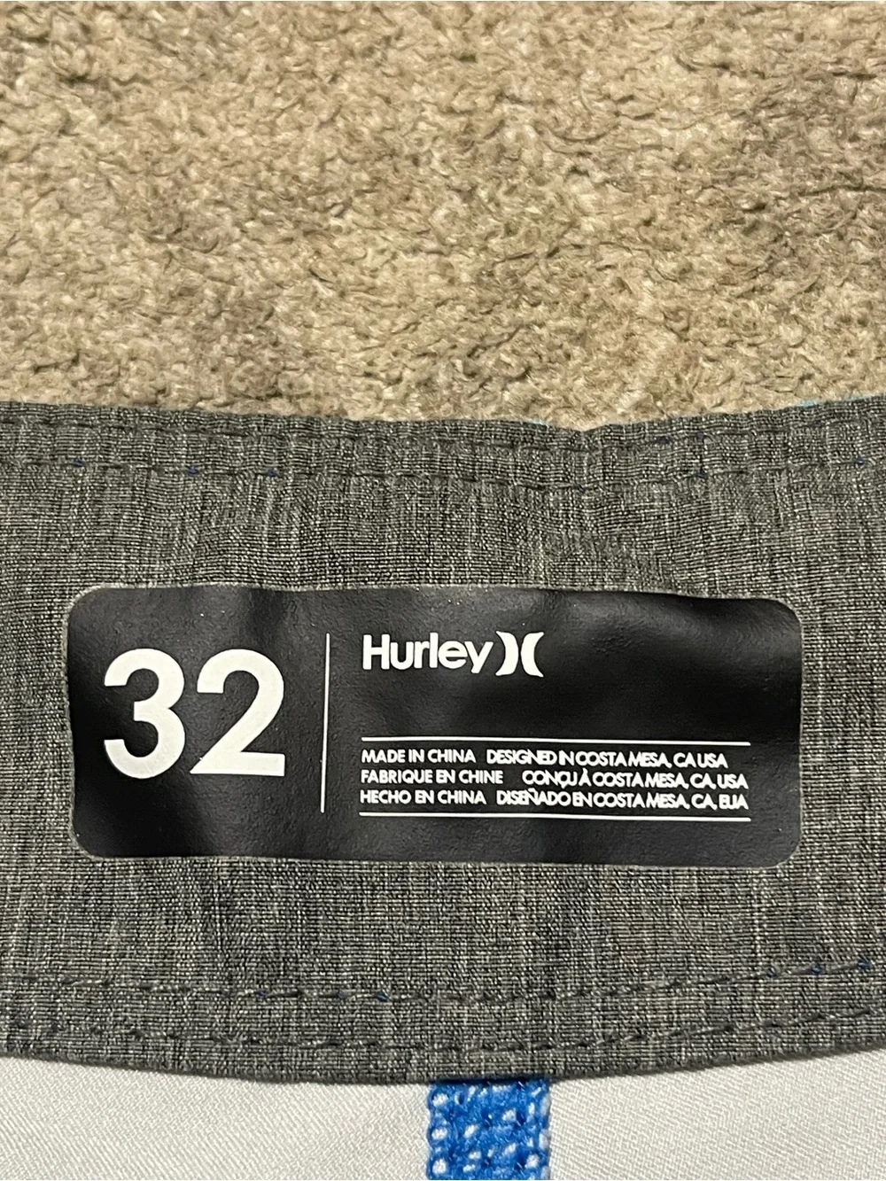 Mens Hurley Phantom Surfing Board Shorts